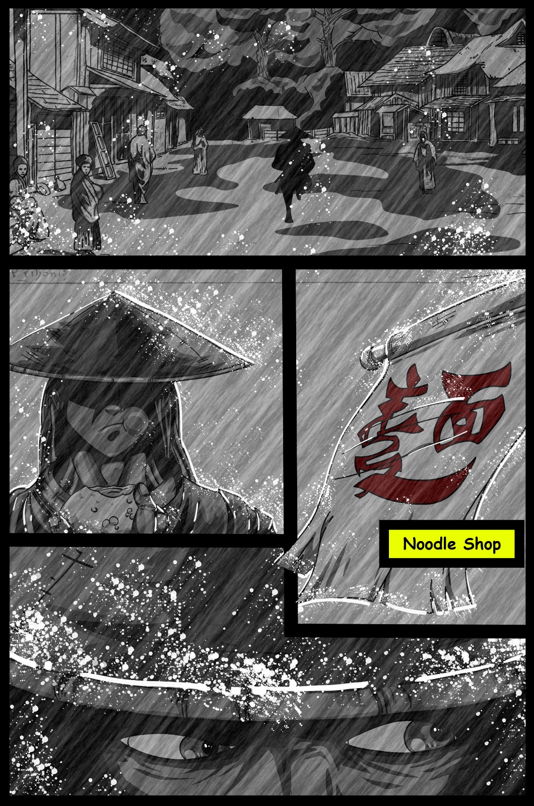Book One preview page 2 — Noodle Shop